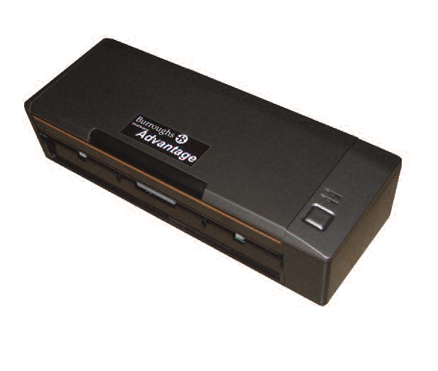Picture of Burroughs SmartSource Advantage check scanner